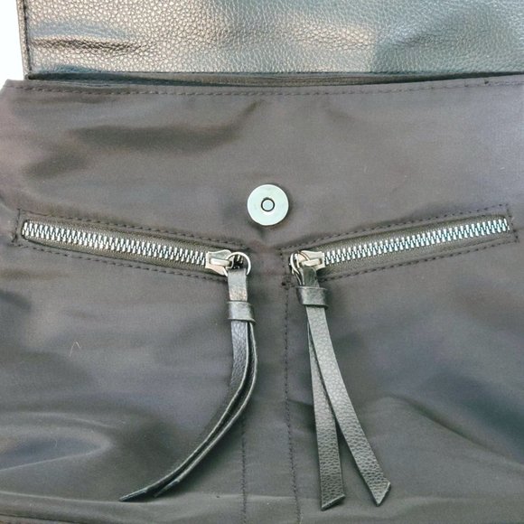 Botkier Black Leather Backpack - Picture 5 of 12